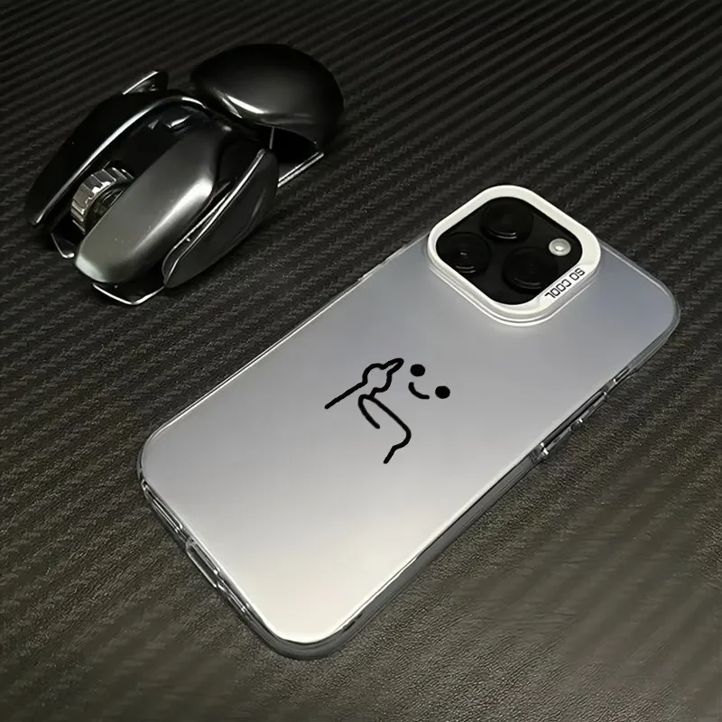 Роскошный скраб-мультяшный чехол для телефона для iPhone 17 AIR 16 15 14 13 12 11 Pro Max X XR XS XSMAX 16e 7 8 PLUS MINI Y2k Противоударный чехол