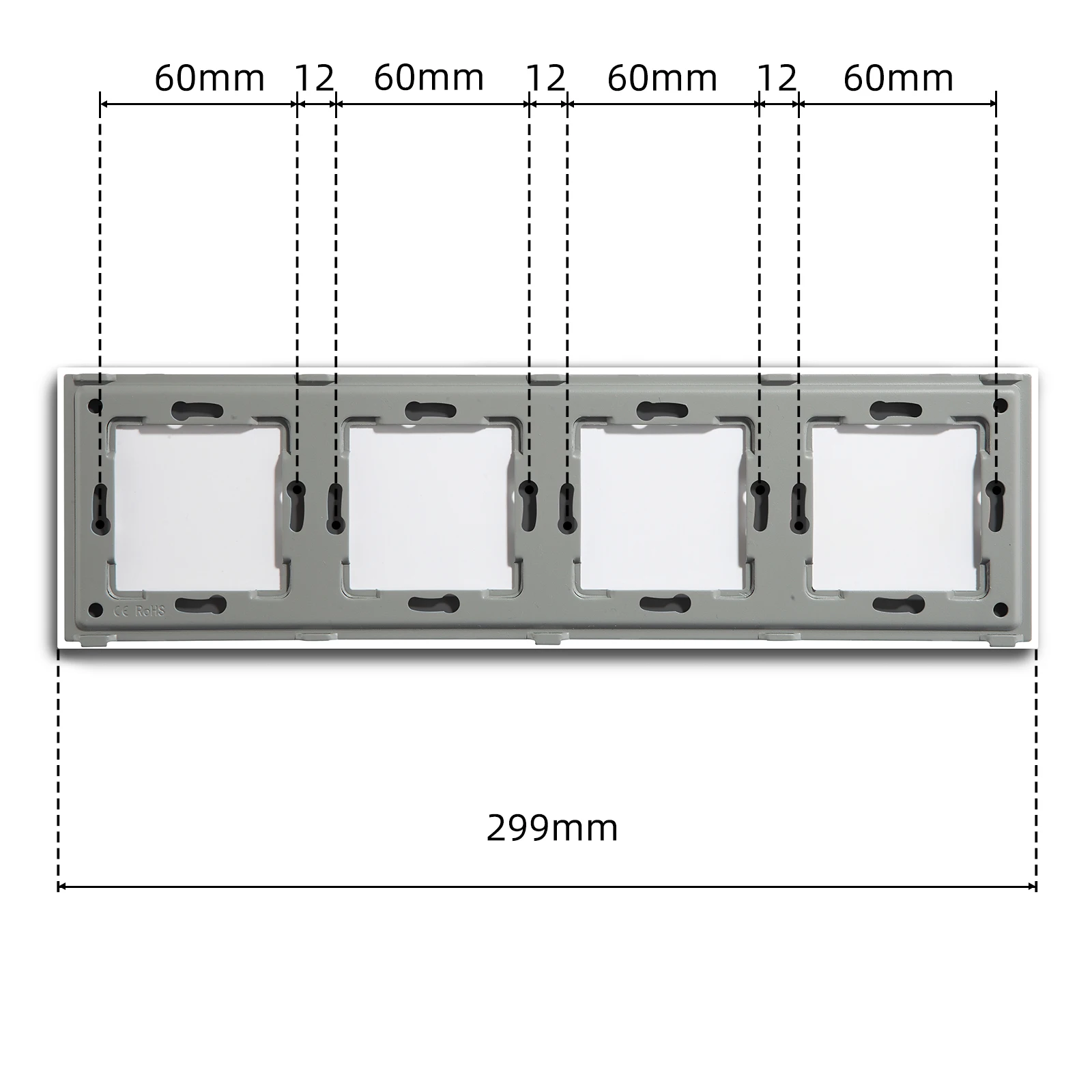 Bgraine – prise de courant Internet USB CAT5, panneau en verre EU et PC, fonction dorée