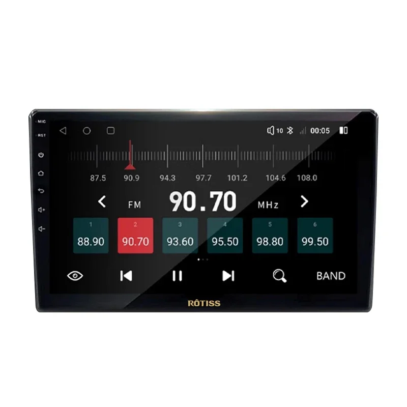 Rotiss 8Core 6GB+128GB Android CarMultimedia GPS AutoRadio CarPlay Stereo 4G WIFI car dvd radio DSP car touch screen stereo