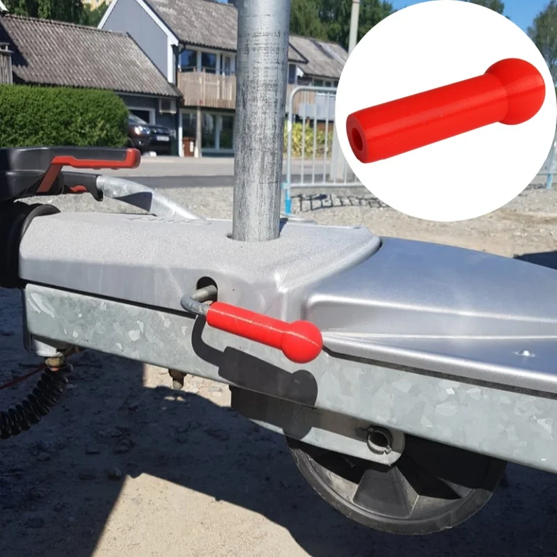 1 Stück Wohnmobil-Stützradgriff, Einfache Montage, Manövriergriff für Wohnwagen, Anhänger, Campingbus, für AL-KO Kober, 2 Farben