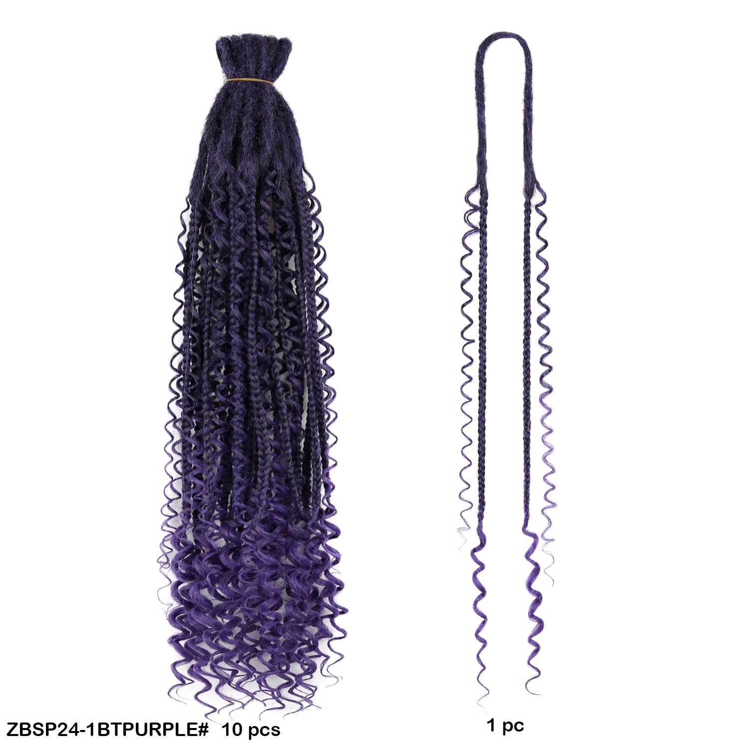 Crochet Box Braids 24 Inch Afro Goddess Hair Extensions