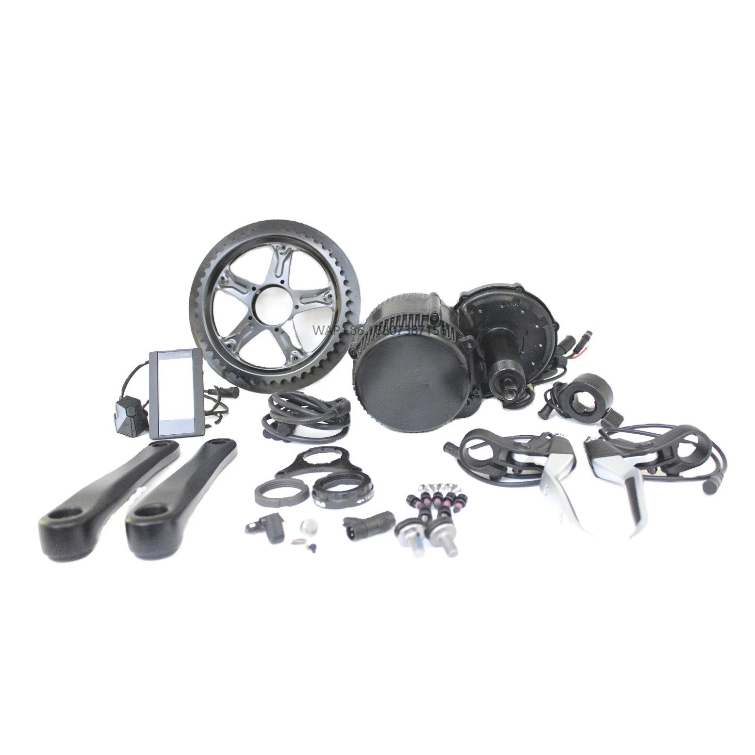 

Ebike BBS02B 48V 750W Mid-drive Motor Kits 68mm with Built in Controller Color Display