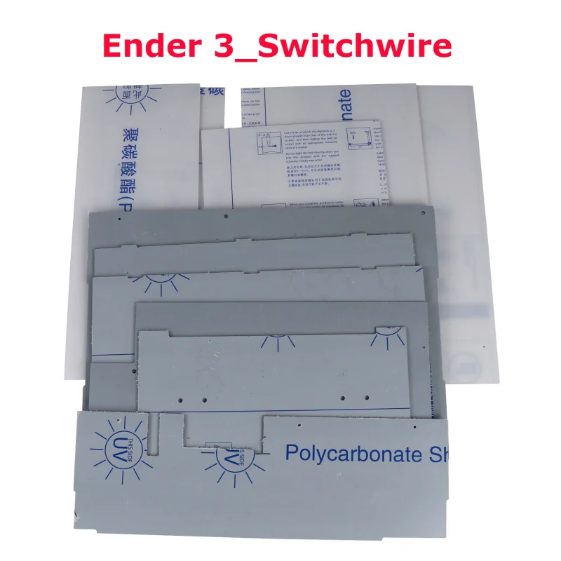 

The 3d printer Ender3 upgrade to a Voron Switchwire high-temperature resistant PC panel for the box cover