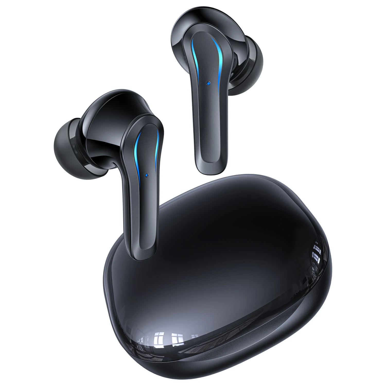 VANIR Wireless Bluetooth Earbuds,AI Noise Canceling,Call Noise Reduction, In-ear Earphones,IP55 Waterproof,30-hour Battery Life