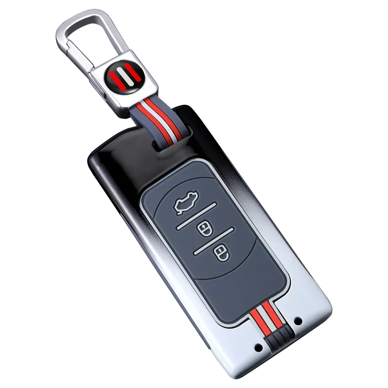 Car Zinc Alloy Key Case Cover Buckle For Chery X70S X70M X90 Cowin k60Exeed VX RX CDM\LX PHEV Tigo 7 8 Pro Max Omoda C5 Arrizo