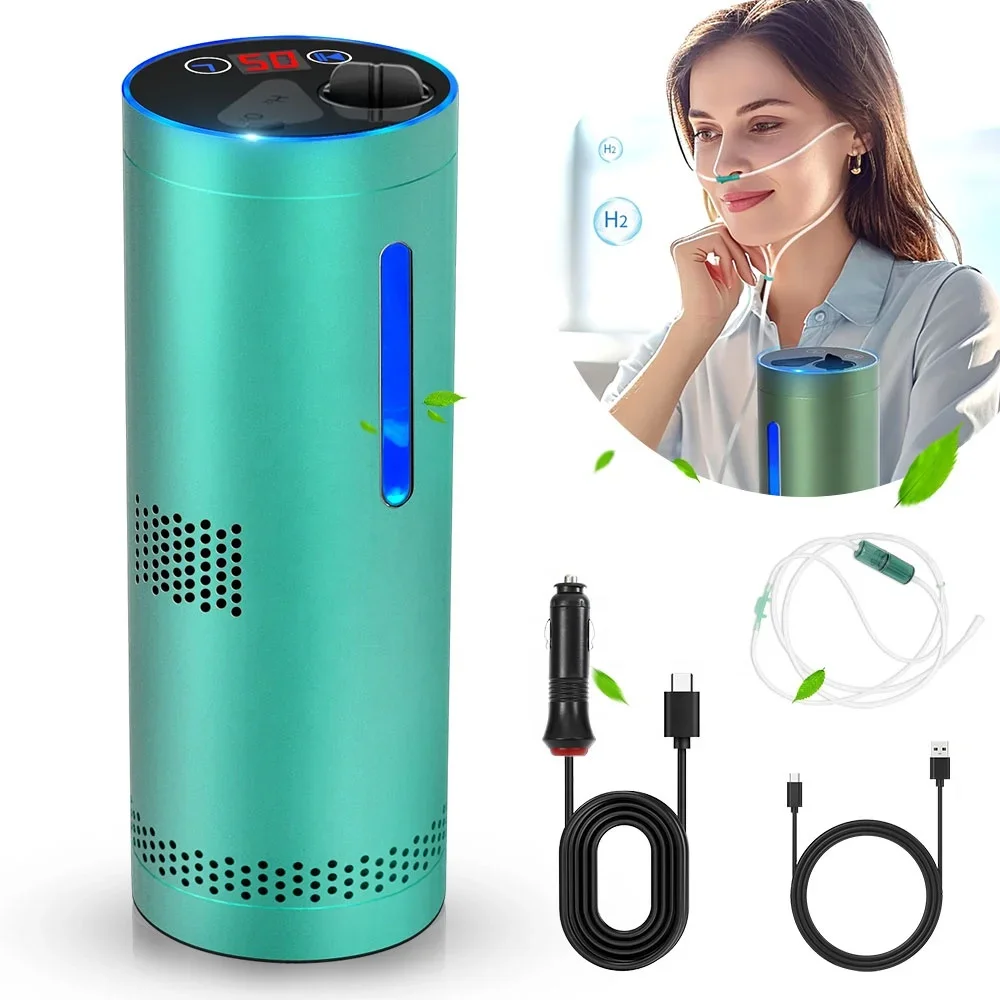 Mini Hydrogen Water Generator 120ml Portable H2 Inhalation Machine Hydrogen Inhalation
