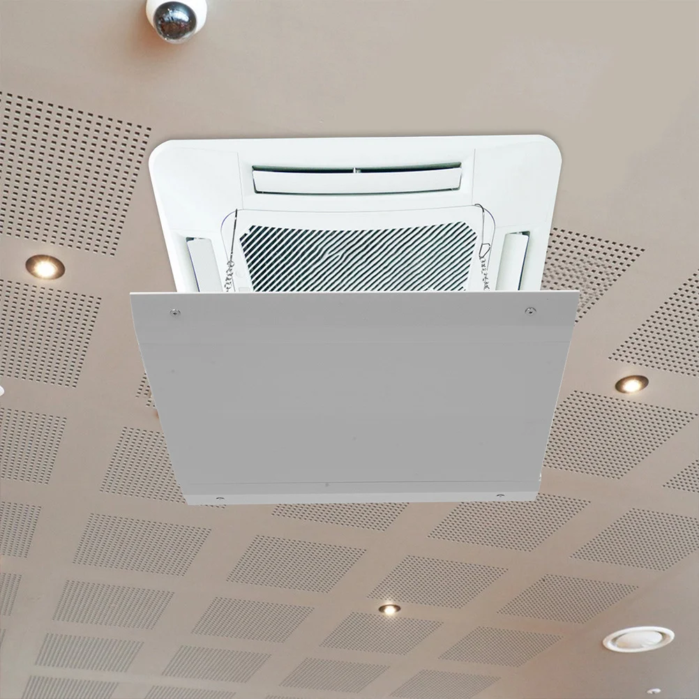 

Square Air Vent Deflector Durable Abs Central Air Conditioner Wind Guide Adjustable Airflow Control Anti Direct Blowing