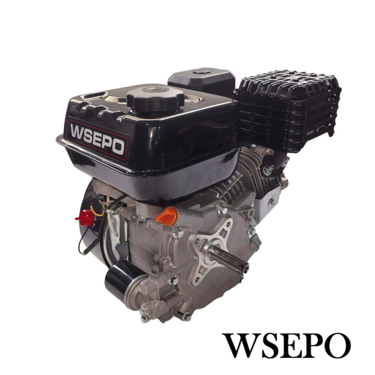 WSEPO Power Pro 212CC 7HP 4 Stroke Horizontal Shaft Air Cool Gas Engine With 3/4