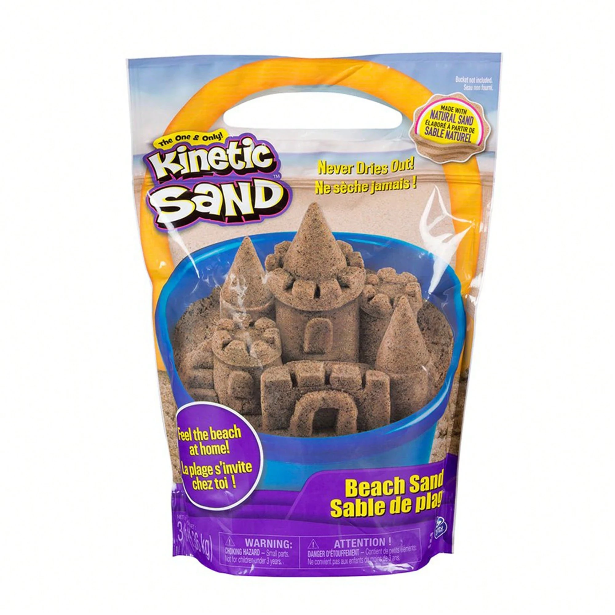 

Kinetic Sand 3lb Brown Beach Sand Educational And Creative Sensory Play Sand Toys For Boys And Girls Aged 3+