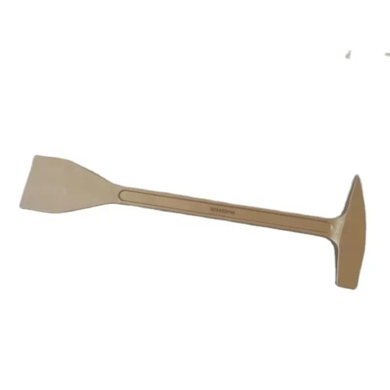 Industrial Grade Non-Sparking 80*480mm Aluminum Bronze Pick and Scaler Scraper OEM & ODM Customized for Various Fields