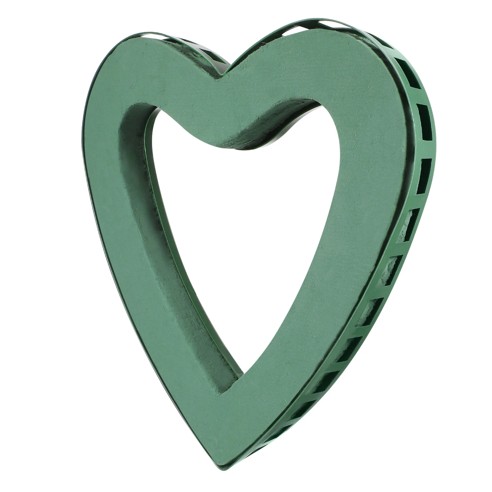 

Heart-Shaped Floral Holder Suction Cup Wedding Car Decoration Flower Stand Easy Install Durable Practical Accessory