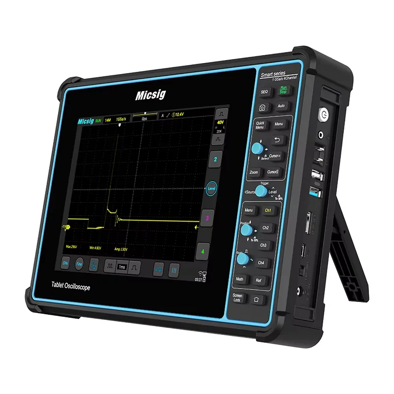 Micsig Automotive Oscilloscope SATO1004 Digital Tablet Oscilloscope Handheld Portable Lgnition Diagnostic Analysis 100MHz 4CH