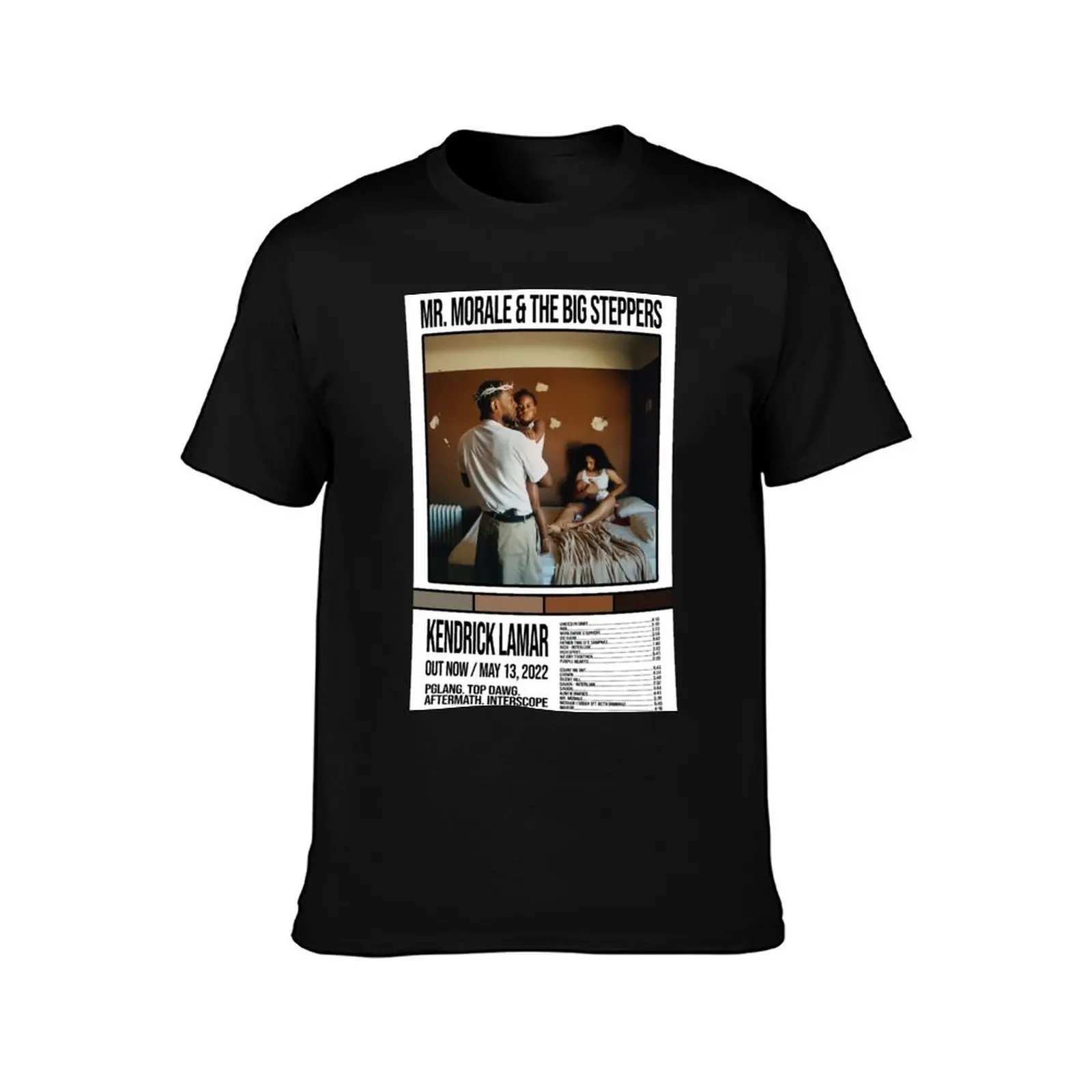 art poster Mr. Morale & the Big Steppers - Kendrick Lamar T-Shirt Long Lasting Casual T-Shirt