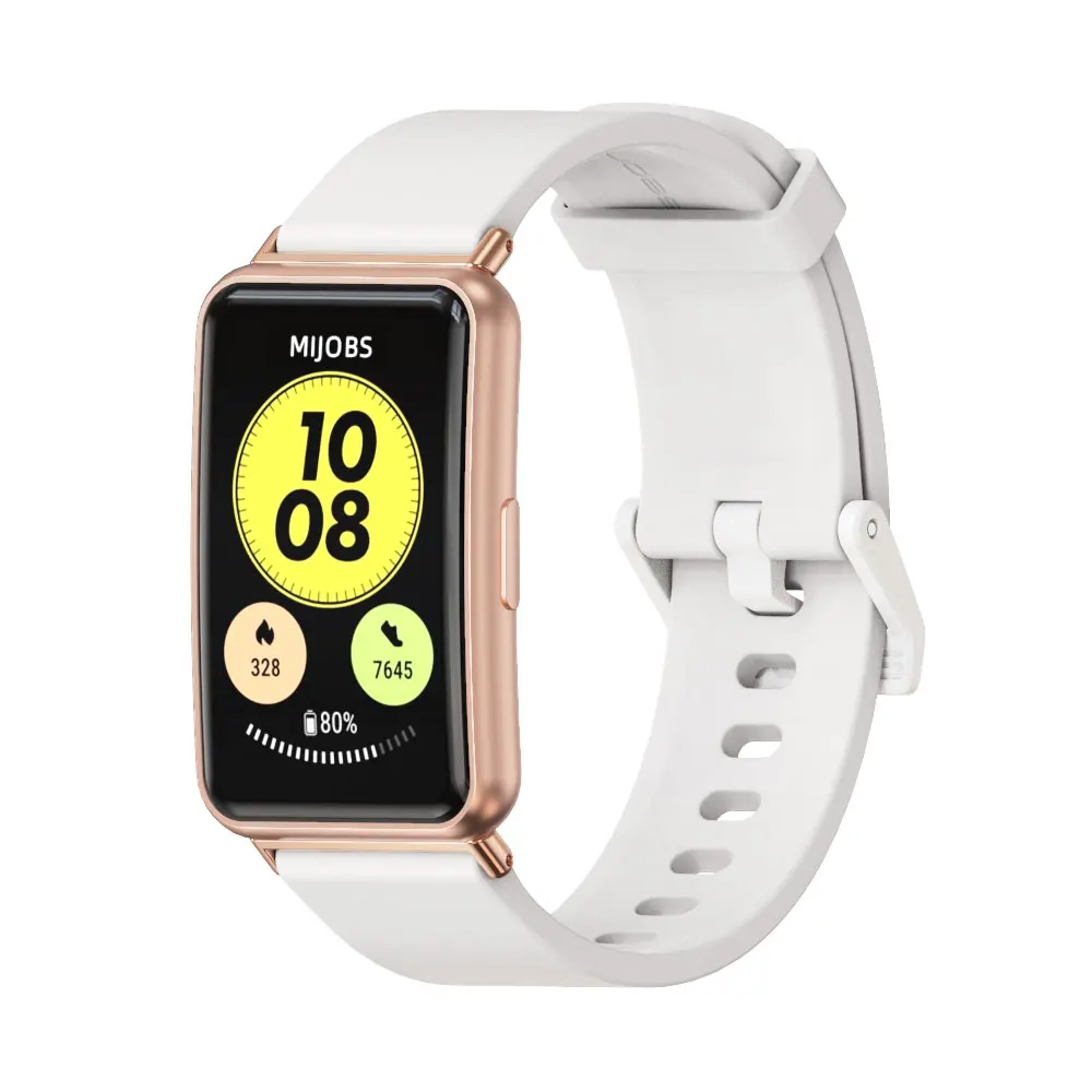 Pulsera de silicona para reloj Huawei, accesorios de repuesto para reloj inteligente, compatible con 2021