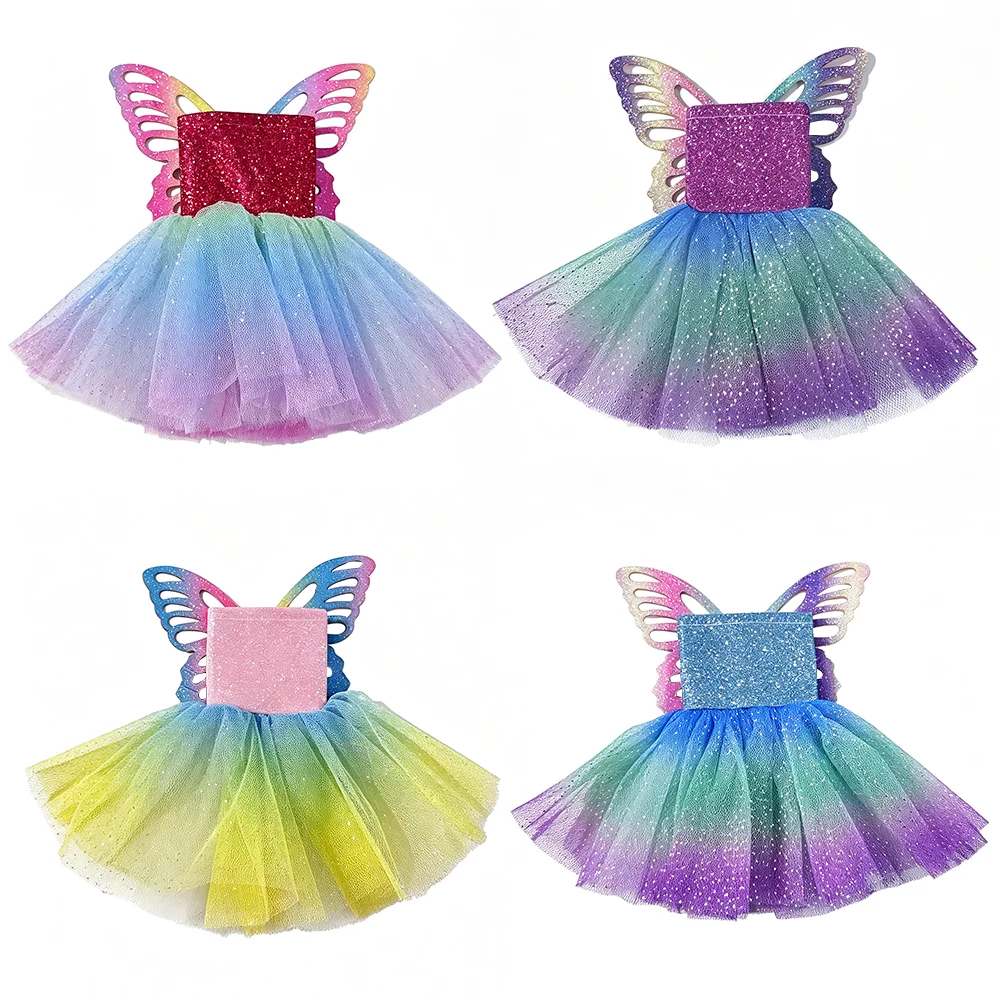 

30CM Christmas Doll Flower Fairy Dressing Fairy Style Dress Doll Wardrobe Fashion Essential Item Suitable for 30CM Christmas Dol