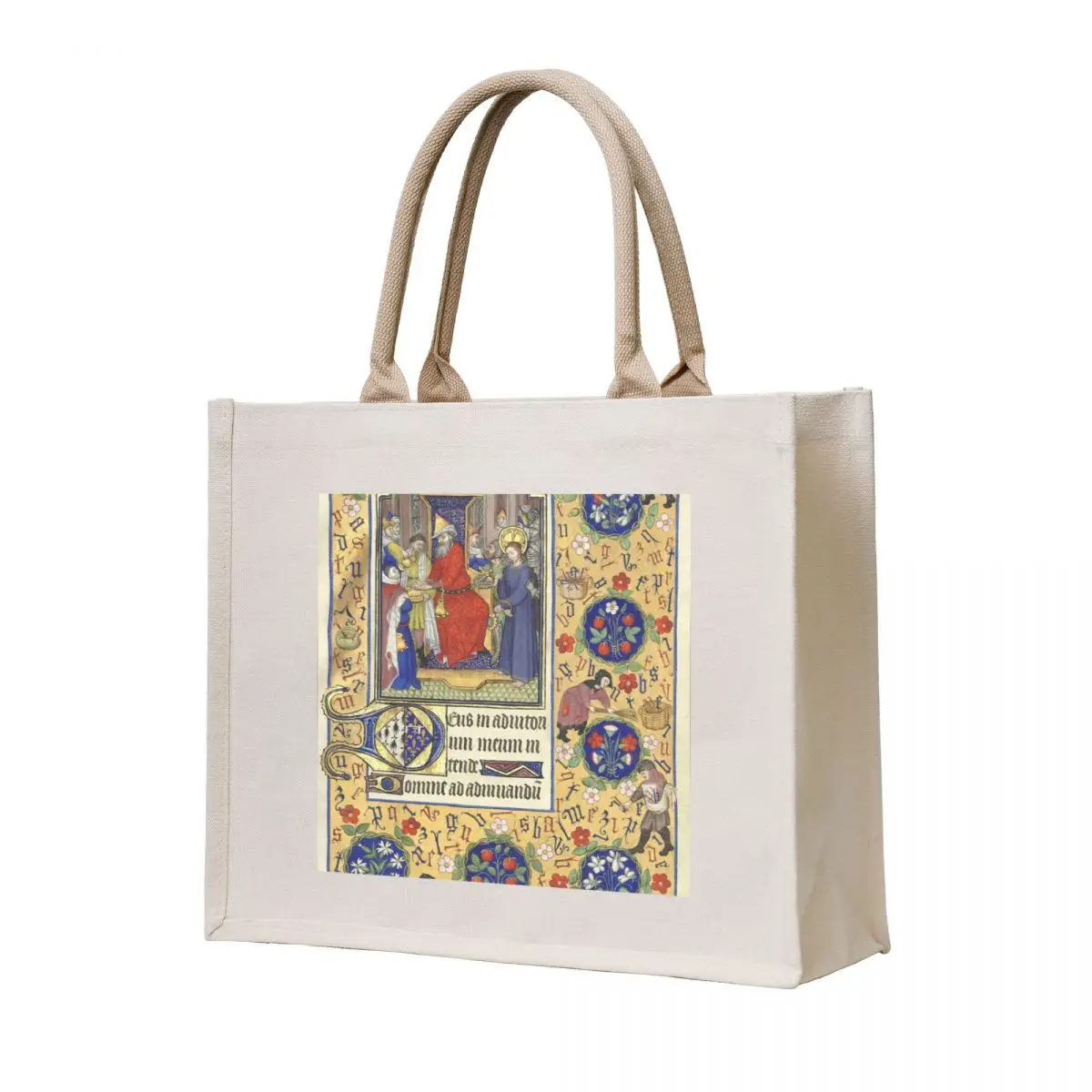 

Book of Hours of Marguerite d'Orléans - Master of Marguerite d'Orléans Tote Bag Canvas bag for women Shopping bags