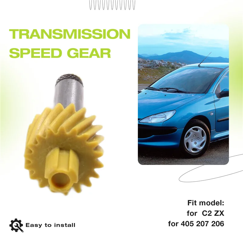 Ingranaggio di controllo contachilometri duraturo per 405 207 206 Parti dell'ingranaggio della velocità di trasmissione Ingranaggio di controllo contachilometri per Citroen 264917