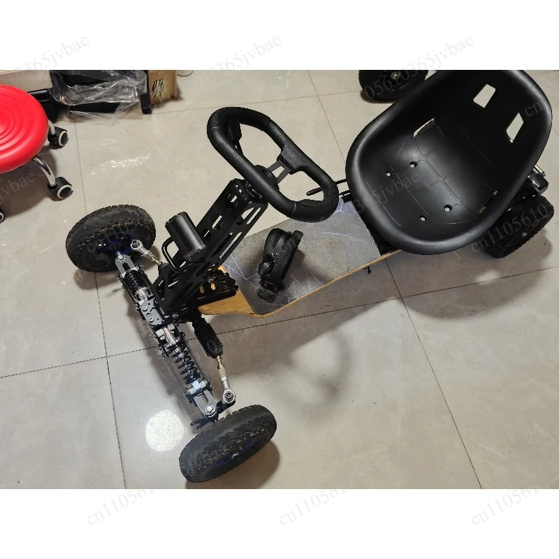 ，Suitable for Modifying The Steering Structure, Easy To InstallSkateboard Kart Front Axle,