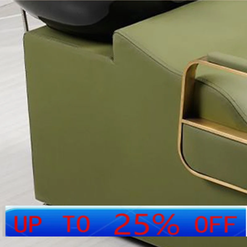 

LH Shampoo Bed Semi-reclining Hair Salon Shampoo Bed Ceramic Basin