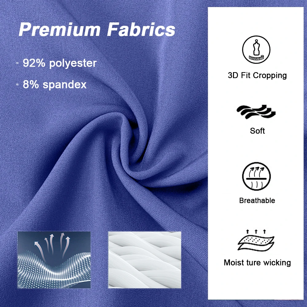 Atacado uniformes de enfermeira feminino bolso com zíper calças superiores conjunto elástico respirável esfrega hospital enfermeira roupas de trabalho jogger esfrega conjunto