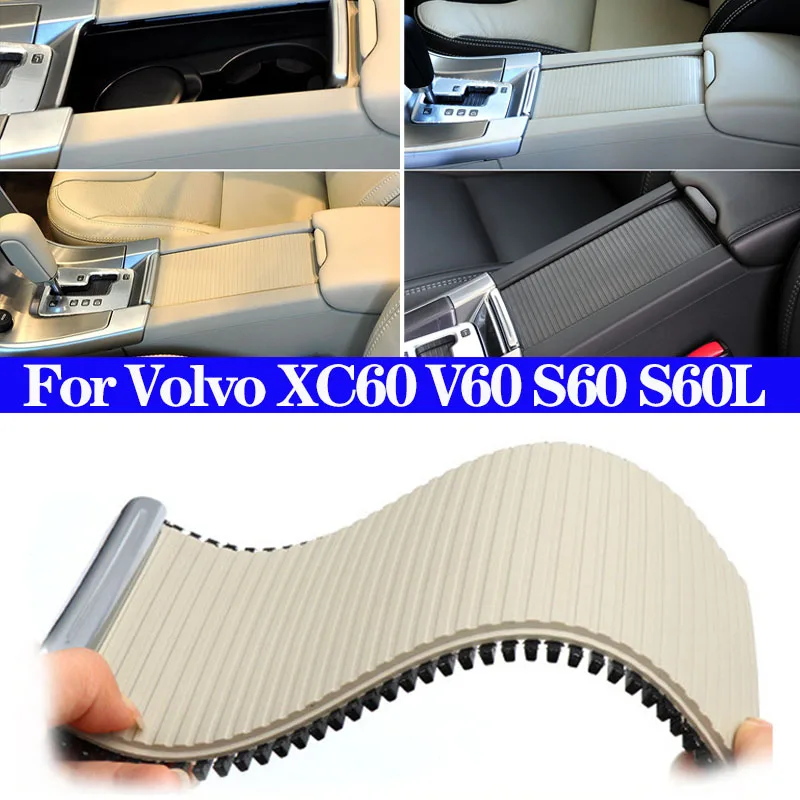 

For Volvo XC60 V60 S60 S60L Car Center Console Sliding Shutters Cup Holder Roller Blind Cover Replacement 39868873 Accessories