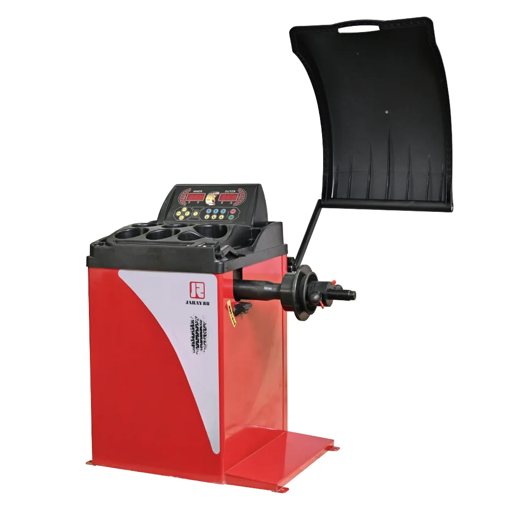 Auto Wheel Balancer Machines Manual Infrared Electromagnet Tire Balancer With In-Depth Instruction