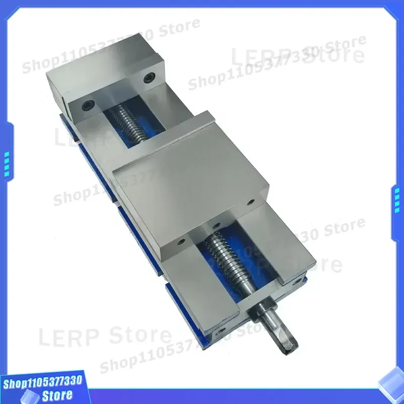 Heavy Duty Manual Bench Vise 4 6 8 Inch High Precision Flat Jaw Extended Opening Clamping Tool for Lathe CNC Milling Machine