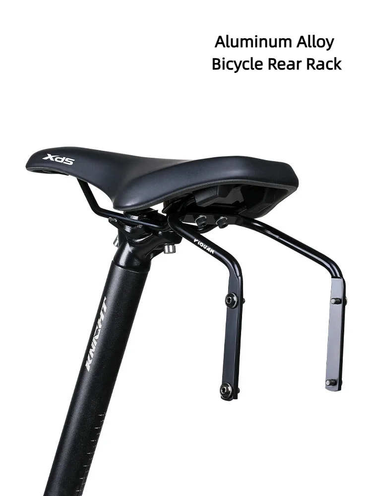 

Bike Saddle Extension Mount High Strength Aluminum Alloy Bottle Bracket Multifunctional Saddle Bag Stabilizer For MTB Road Bike