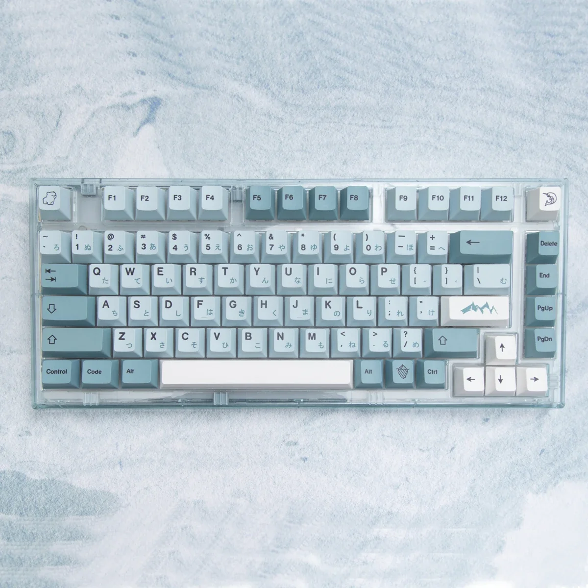 139 Key GMK iceberg Keycaps PBT Keycap Dye Sublimation Cherry Profile For Cherry MX Switch Mechanical Keyboard GK61 GK64  NT75