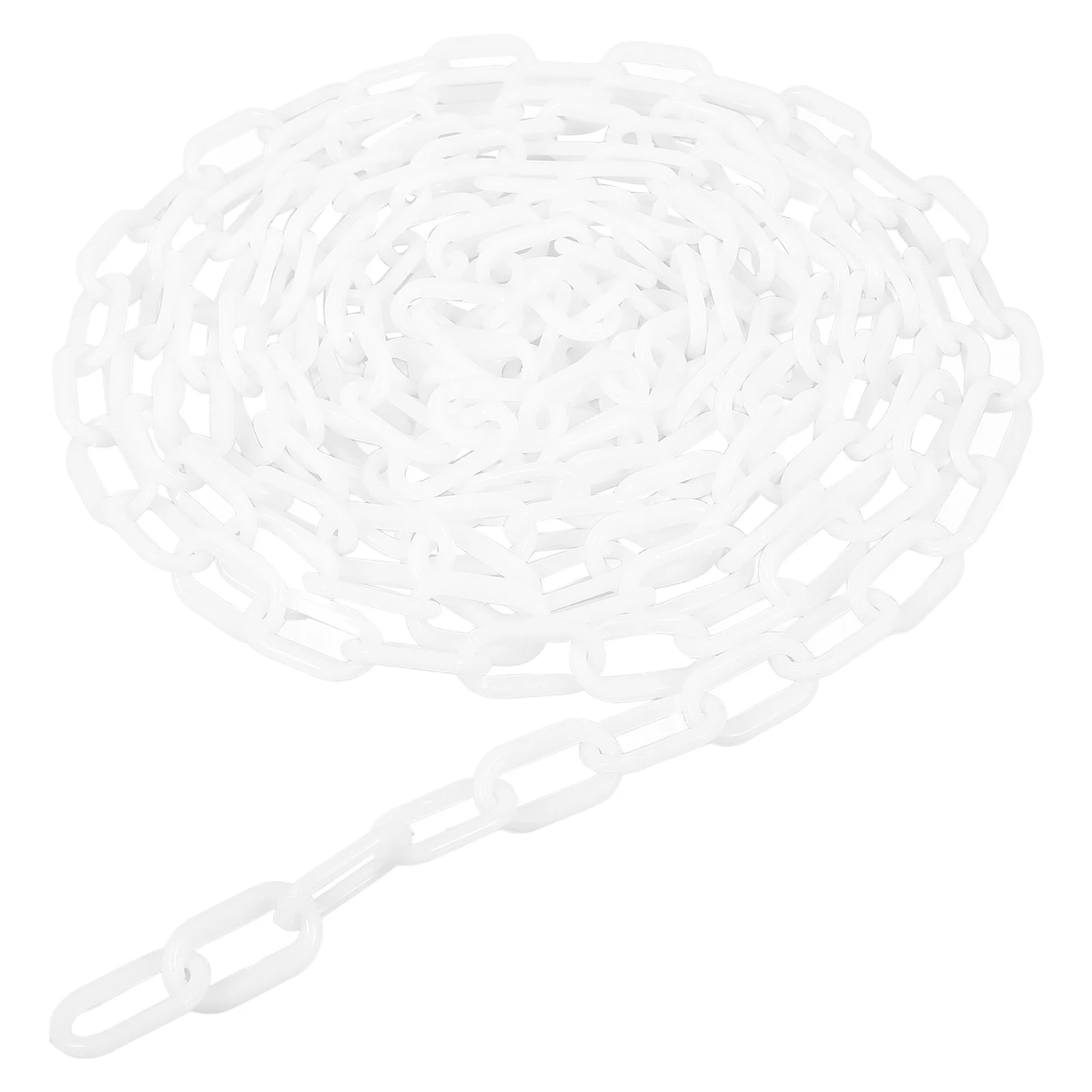 5 Meter Protective Chain For Traffic Equipment Adjustable Plastic Safety Barrier Driveway Parking Lot Crowd Control Chain Links