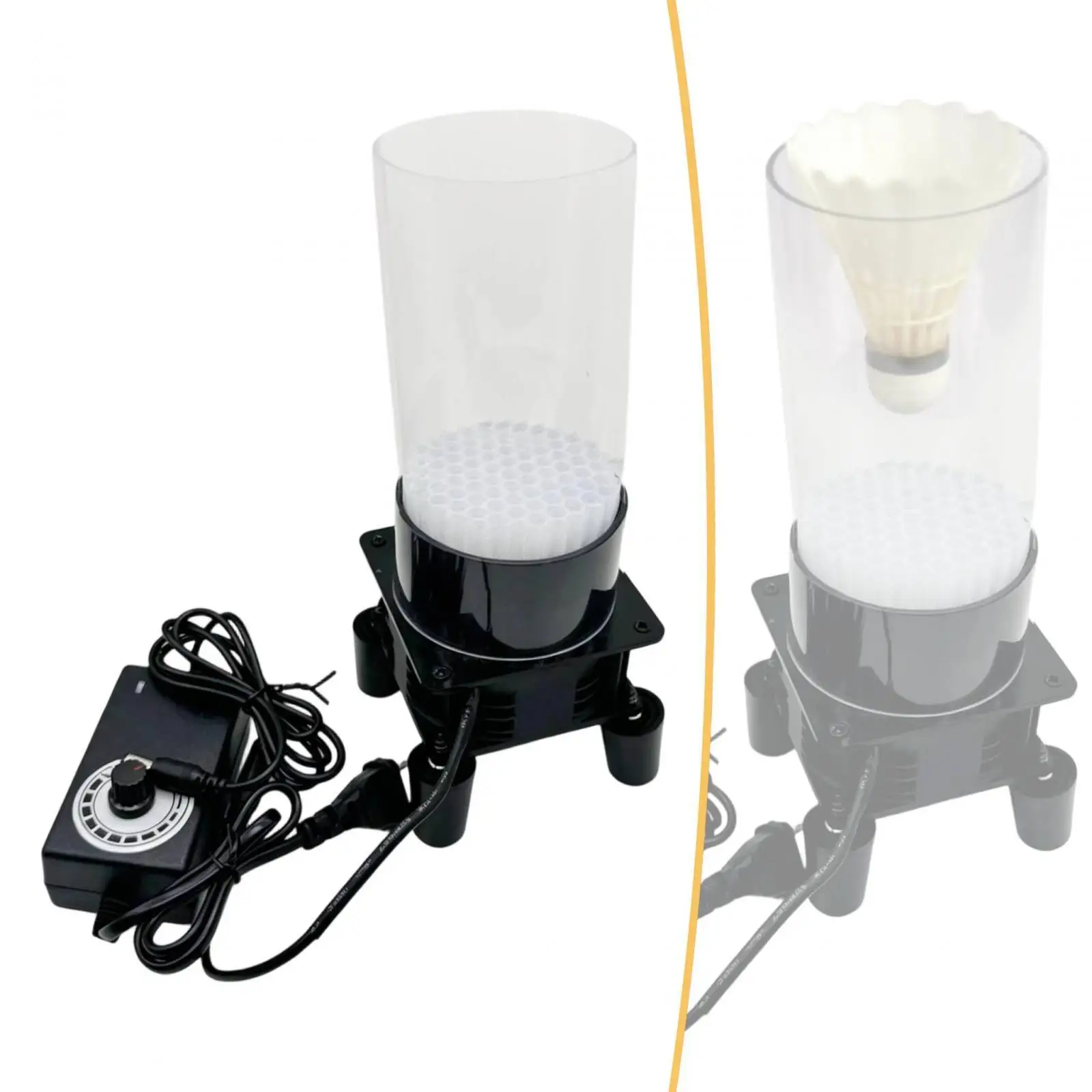 Shuttlecock Tester Supplies Professional Sports Activities Repair Device Fly Stability Test Machine Badminton Wind Tunnel Tester
