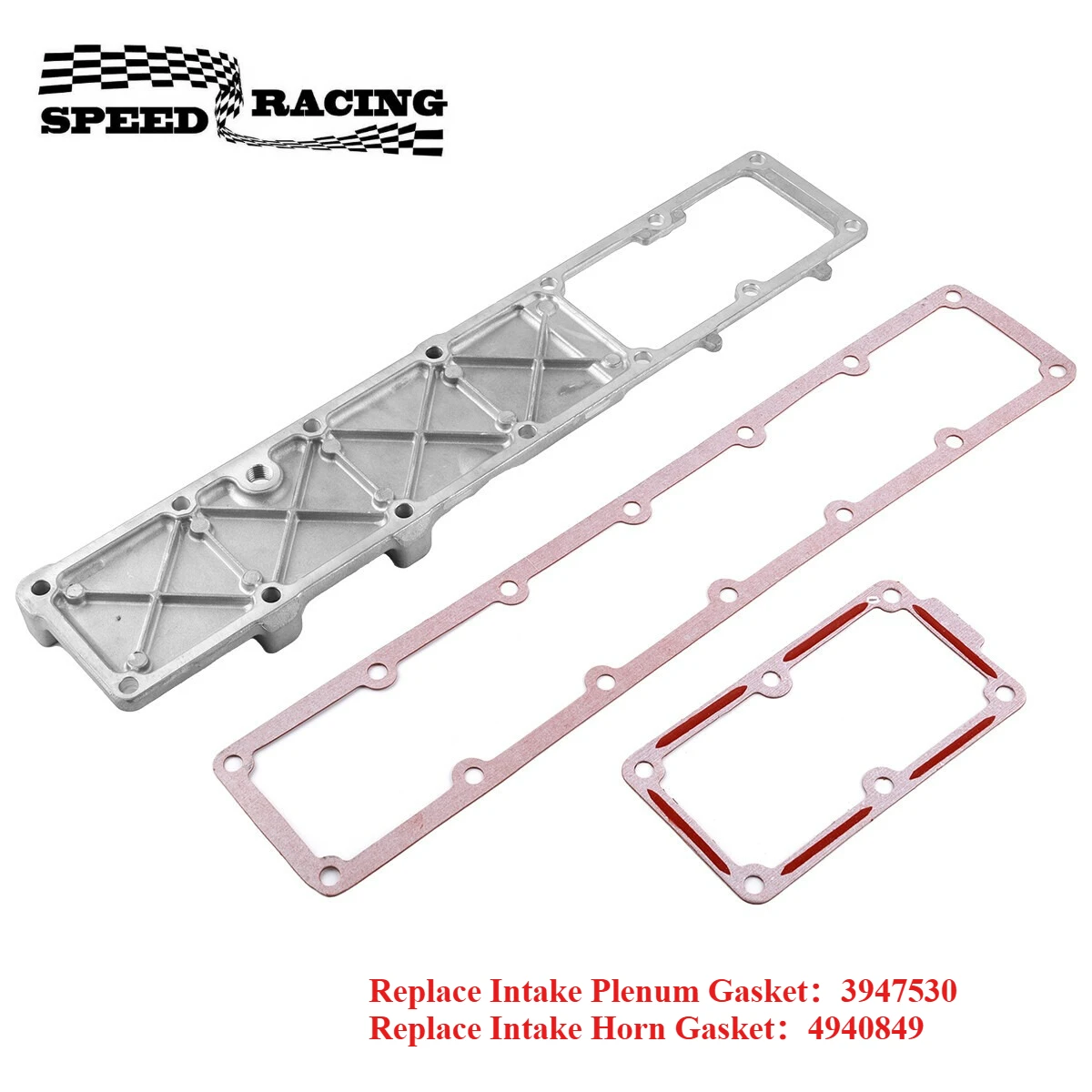 

For Dodge Ram 2500 3500 6.7L Intake Manifold Plenum Grid Heater Plate 3947530 4940849