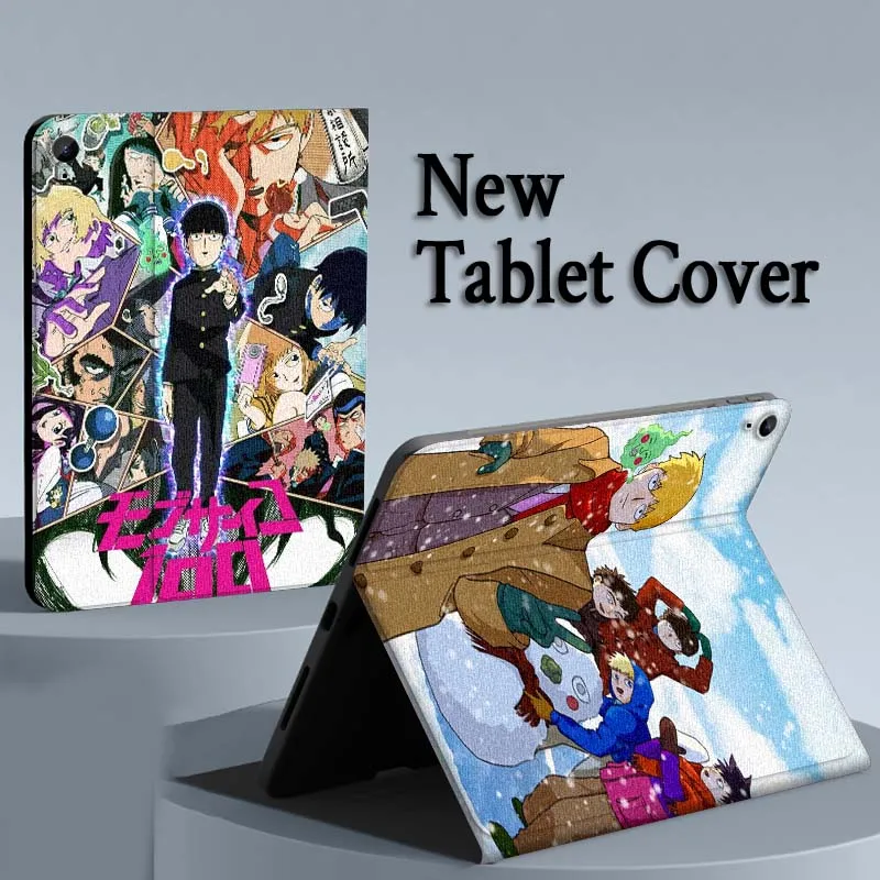 

Mob Psycho 100 Anime Tablet Case For Samsung Galaxy Tab A A7 A8 A9 A11 S6 S11 Lite Plus 10.1 10.4 10.5 Inch