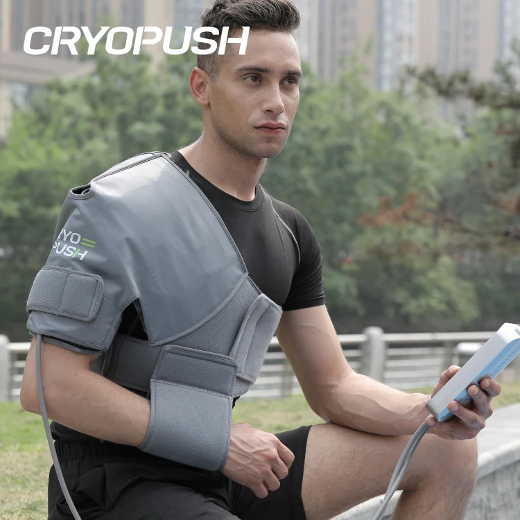 Wholesale Athlete Ankle Rehabilitation Equipment Cold Compression Therapy Massage System with Cryo Cuff