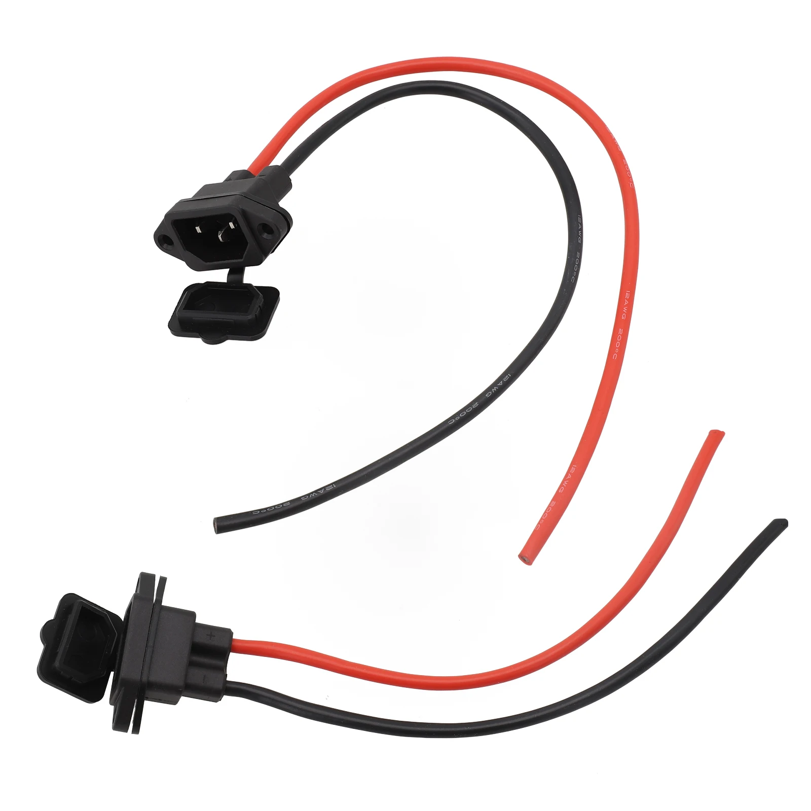 Electrical Appliance Soldering Socket Tinned Copper Wire Contact 1pc AC Power Connector Easy Installation Home