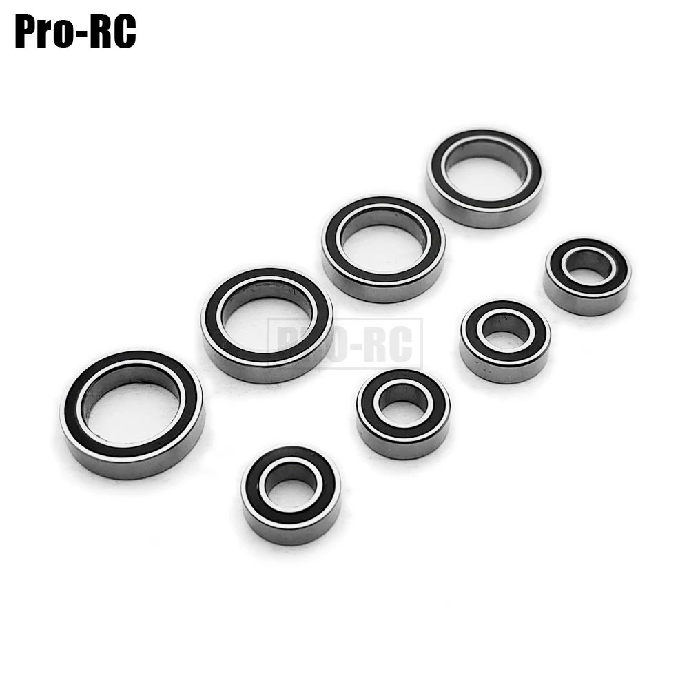 For 1/10 Arrma 3S Granite Big Rock Typhon Senton Rc Truck Car Parts 8Pcs Wheel Hub Ball Bearings Kit