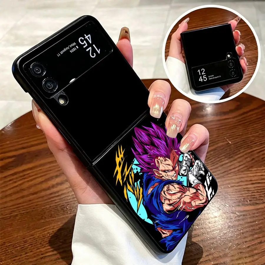 Case for Samsung Galaxy Z Fold 8 Ultra Flip8 ZFold5 ZFold6 ZFold3 Z Flip 3 4 7 6 5 8 ZFold7 ZFold4 Phone Cover D-Dragon Balls