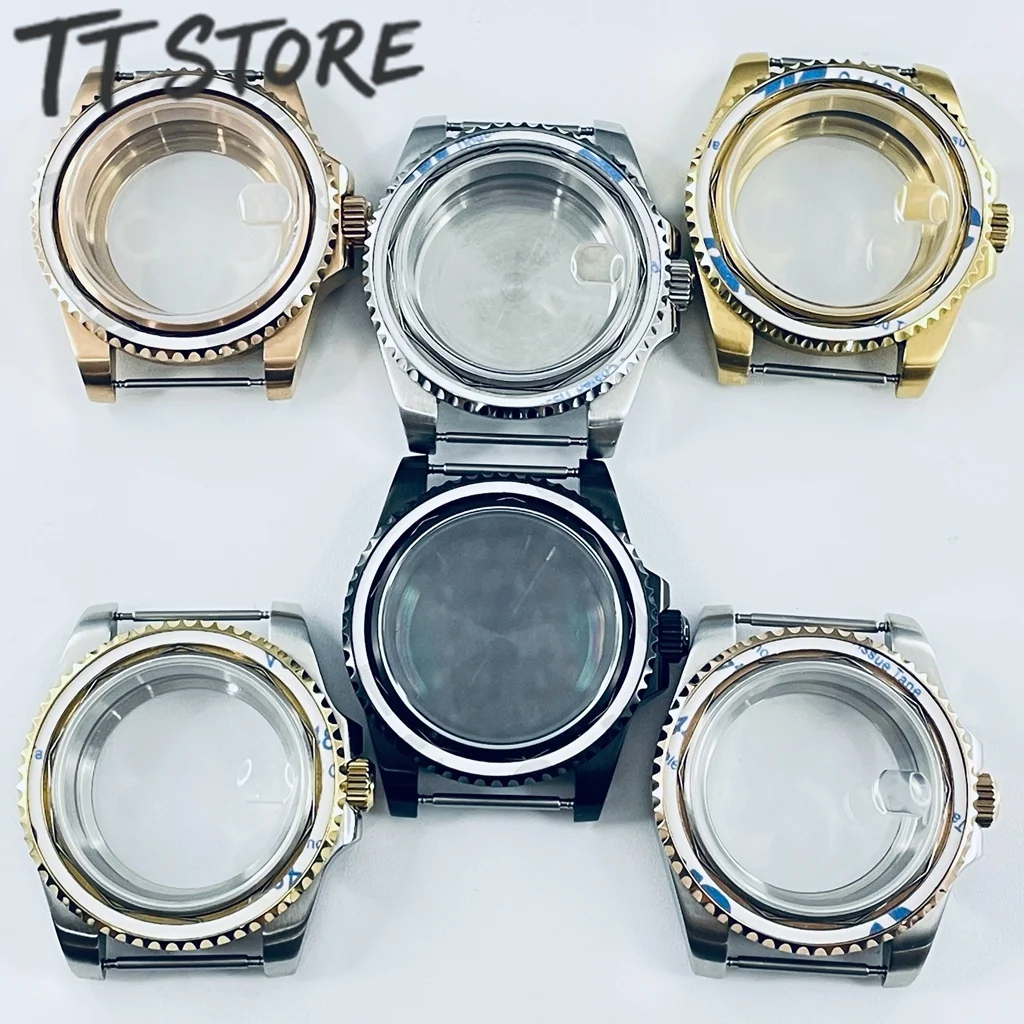 

Корпус для дайверских часов 40 мм для SUB GMT Mod NH34 NH35 NH36 NH73 NH38 NH39 NH70 NH72 с браслетом 904L и сапфировым стеклом