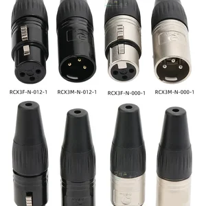 1 PCS REAN Yongsheng Neutrik Cannon Nam/Nữ Micrô Cân bằng Dòng cân bằng Audio XLR YS176 YS177 YS136N YS186 YS187 Cơn sốt độ trung thực cao 8 Cáp bán hàng chính XLR Neutrik - №4