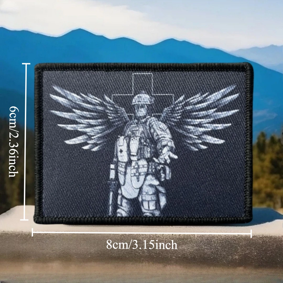 Parche moral Arcángel táctico MOLLE para mochila y ropa - imagen 2