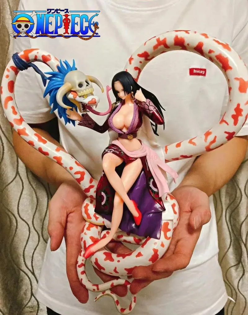 One Piece Anime Figure 21cm New Boa·hancock Action Figure Pvc Collectible Decoration Model Doll Toys For Children Brithday Gifts