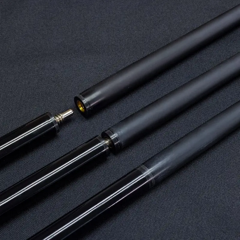 Carbon Fiber Billiard Cues Sticks for Carom Billiards Nine-ball 12.5mm Tip 130cm Length