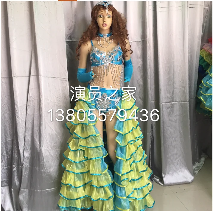 

Новое платье для национального выступления на сцене, костюм Kfritt Dance Female