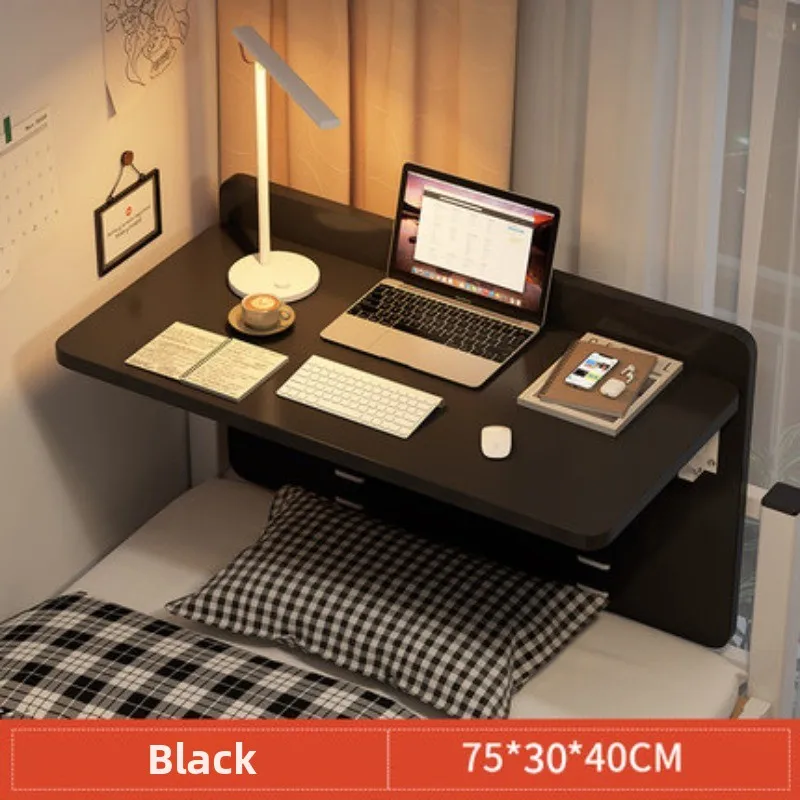 Multi-functional Simple small table student dormitory dormitory suspended foldable desk get on and off the bed artifact Durable
