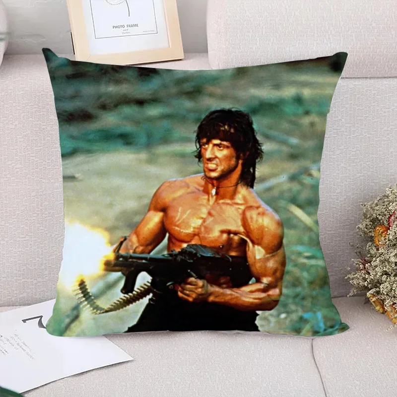 Rambo Decorative Cushion Covers for Bed Pillows Pillowcase Cushion Cover 45*45 Cushions Home Decor Pillow Cases Decorative Sofa