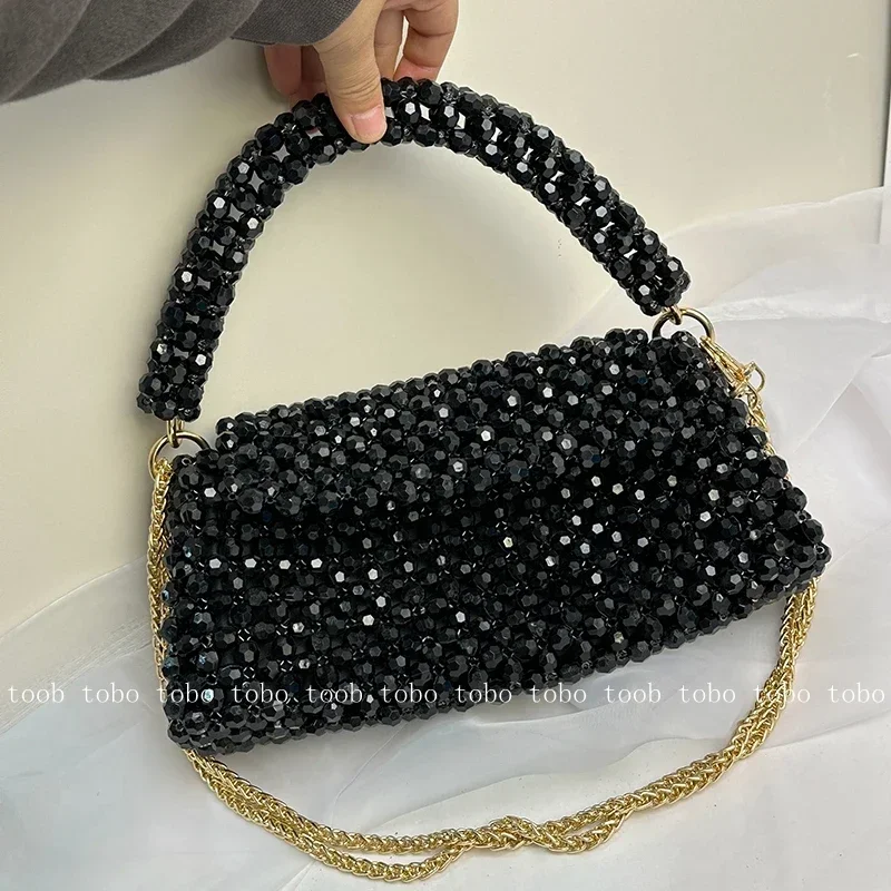 Imagem -03 - Bolsa de Corrente Personalizado para Mulheres Bolsas de Ombro Tecidos Alça Destacável de Alta Qualidade Versátil Feminino Flap Hand Bags