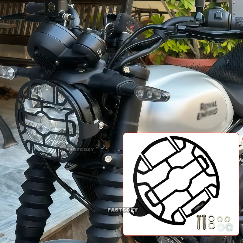 Scheinwerferschutz für Guerilla 450 Himalayan 450 Guerilla Himalayan 450 2024 2025 Scheinwerferschutz Displayschutzfolie