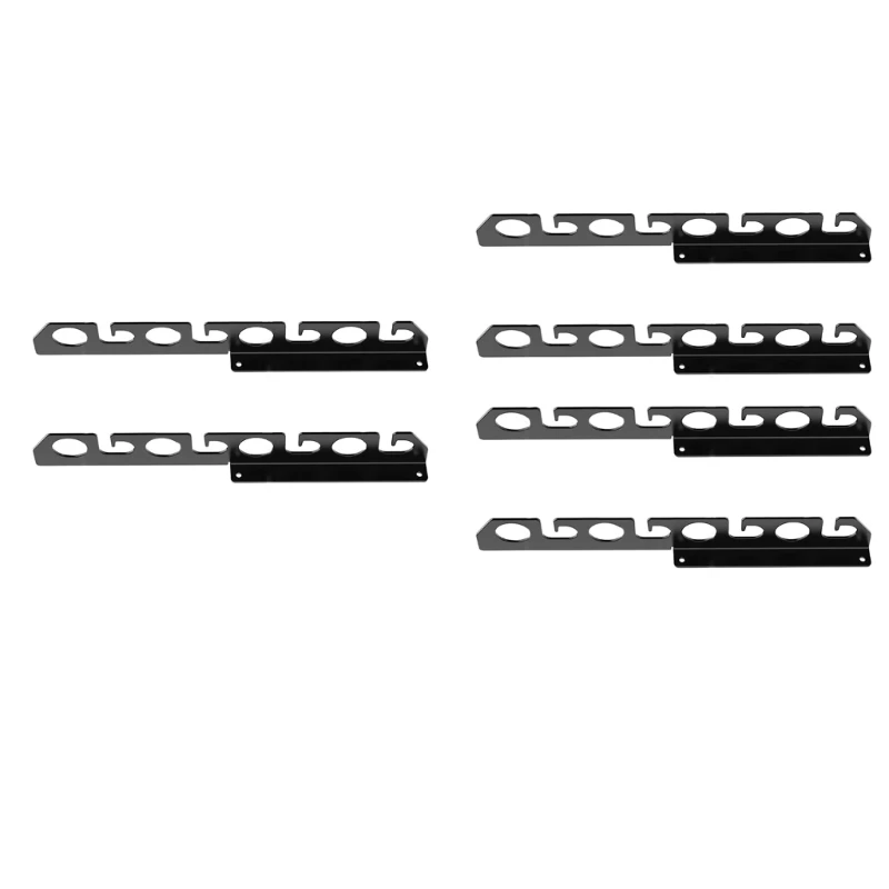 

Fishing Gears Wall Organizers Practical Multiple Rod Storage Rack with Simple Setting for Anglers and Goods Stores