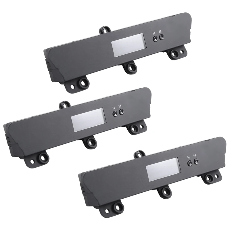 Super Sale 3PCS Car Instrument Panel Electronic Clock Time Display Central Control Digital Meter for KIa FORTE 2009-2015