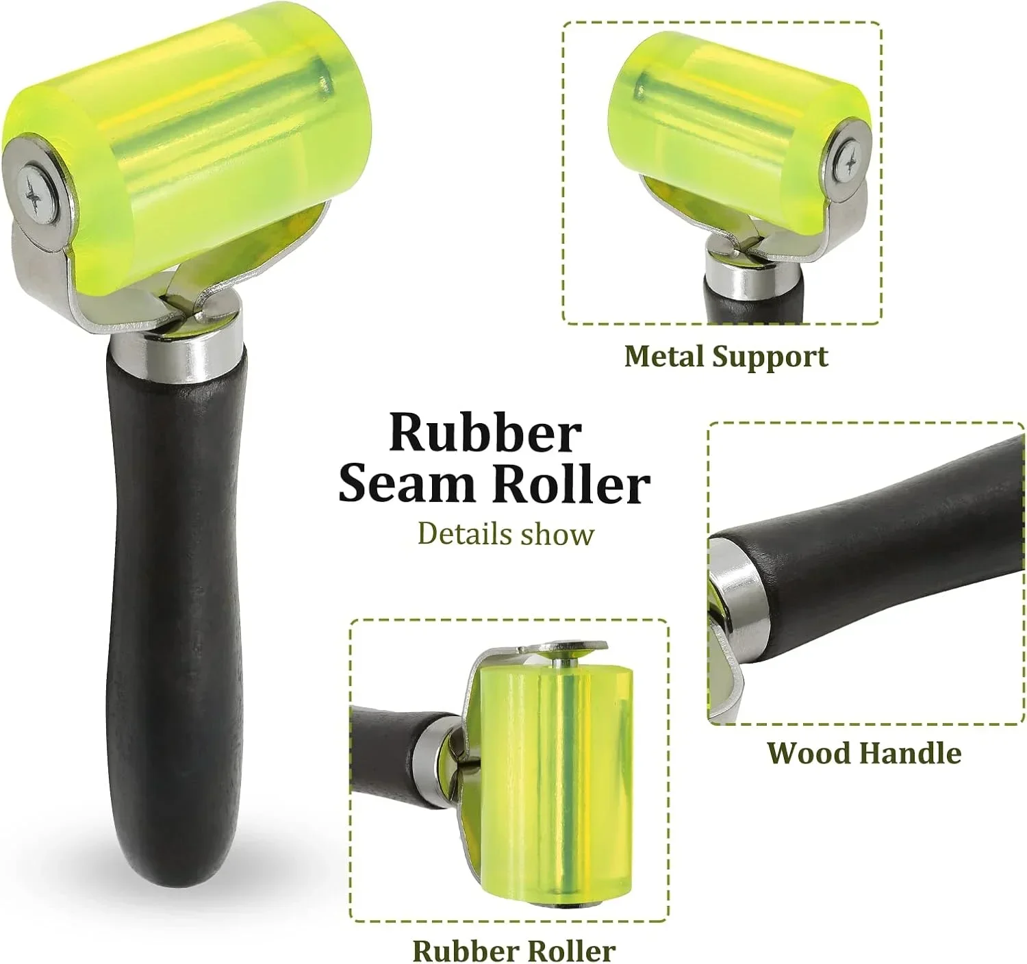 Sound Deadener Application Rolling Wheel Noise Deadening Reducing Tool Car Accessories Car Rubber Roller ﻿ view 3